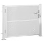 vidaXL Gartentor 100x75 cm Edelstahl vidaXL Gartentor 100x75 cm Edelstahl