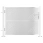 vidaXL Gartentor 100x75 cm Edelstahl vidaXL Gartentor 100x75 cm Edelstahl