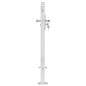 vidaXL Gartentor 100x75 cm Edelstahl vidaXL Gartentor 100x75 cm Edelstahl