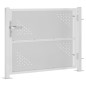 vidaXL Gartentor 100x75 cm Edelstahl vidaXL Gartentor 100x75 cm Edelstahl