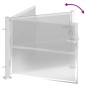 vidaXL Gartentor 100x75 cm Edelstahl vidaXL Gartentor 100x75 cm Edelstahl
