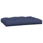 vidaXL Palettenkissen 2 Stk. Marineblau Stoff vidaXL Palettenkissen 2 Stk. Marineblau Stoff
