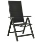 3-tlg. Bistro-Set Schwarz und Anthrazit 3-tlg. Bistro-Set Schwarz und Anthrazit