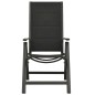 3-tlg. Bistro-Set Schwarz und Anthrazit 3-tlg. Bistro-Set Schwarz und Anthrazit
