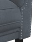 vidaXL 2-tlg. Sofagarnitur Dunkelgrau Samt vidaXL 2-tlg. Sofagarnitur Dunkelgrau Samt
