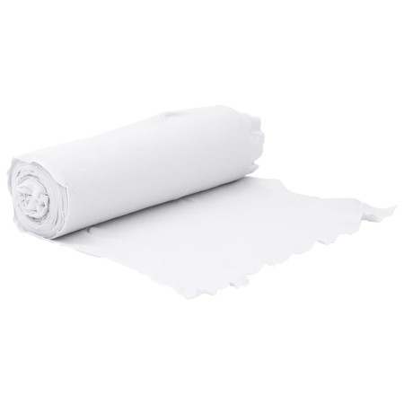 vidaXL Geotextil-Vlies Weiß 1x50 m Polyesterfaser