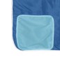 vidaXL Kinderhochbett mit Vorhängen Blau 90x190 cm Massivholz Kiefer vidaXL Kinderhochbett mit Vorhängen Blau 90x190 cm Massivholz Kiefer