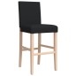 vidaXL Barstühle 2 Stk. Massivholz Gummibaum und Stoff vidaXL Barstühle 2 Stk. Massivholz Gummibaum und Stoff
