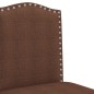 vidaXL Barstühle 2 Stk. Massivholz Gummibaum und Stoff vidaXL Barstühle 2 Stk. Massivholz Gummibaum und Stoff