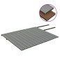 WPC Terrassendielen mit Zubehör Braun und Grau 26 m² 2,2 m WPC Terrassendielen mit Zubehör Braun und Grau 26 m² 2,2 m
