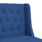 vidaXL Barstühle 2 Stk. Massivholz Gummibaum und Stoff vidaXL Barstühle 2 Stk. Massivholz Gummibaum und Stoff