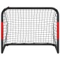 vidaXL Fußballtor mit Netz Rot und Schwarz 90x48x71 cm Stahl vidaXL Fußballtor mit Netz Rot und Schwarz 90x48x71 cm Stahl