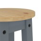 vidaXL Barhocker 2 Stk. Grau Massivholz Kiefer vidaXL Barhocker 2 Stk. Grau Massivholz Kiefer