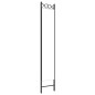 vidaXL 3-tlg. Paravent Weiß 120x220 cm Stoff vidaXL 3-tlg. Paravent Weiß 120x220 cm Stoff