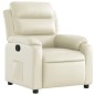 vidaXL Relaxsessel Creme Kunstleder vidaXL Relaxsessel Creme Kunstleder