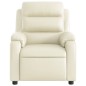vidaXL Relaxsessel Creme Kunstleder vidaXL Relaxsessel Creme Kunstleder