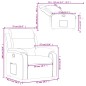vidaXL Relaxsessel Creme Kunstleder vidaXL Relaxsessel Creme Kunstleder