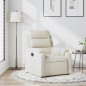 vidaXL Relaxsessel Creme Samt vidaXL Relaxsessel Creme Samt