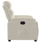 vidaXL Relaxsessel Creme Samt vidaXL Relaxsessel Creme Samt