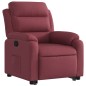 vidaXL Relaxsessel mit Aufstehhilfe Weinrot Stoff vidaXL Relaxsessel mit Aufstehhilfe Weinrot Stoff