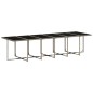 vidaXL 13-tlg. Garten-Essgruppe mit Kissen Grau Poly Rattan vidaXL 13-tlg. Garten-Essgruppe mit Kissen Grau Poly Rattan