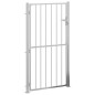 vidaXL Gartentor 100x200 cm Edelstahl vidaXL Gartentor 100x200 cm Edelstahl