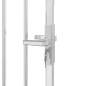 vidaXL Gartentor 100x200 cm Edelstahl vidaXL Gartentor 100x200 cm Edelstahl