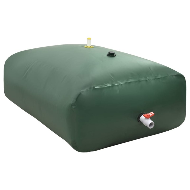 vidaXL Wassertank mit Wasserhahn Faltbar 2100 L PVC vidaXL Wassertank mit Wasserhahn Faltbar 2100 L PVC