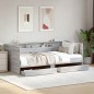 vidaXL Tagesbett mit Schubladen Grau Sonoma 90x190 cm Holzwerkstoff vidaXL Tagesbett mit Schubladen Grau Sonoma 90x190 cm Holzwerkstoff