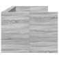 vidaXL Tagesbett mit Schubladen Grau Sonoma 90x190 cm Holzwerkstoff vidaXL Tagesbett mit Schubladen Grau Sonoma 90x190 cm Holzwerkstoff