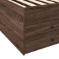 vidaXL Tagesbett Schubladen Braun Eiche-Optik 90x190 cm Holzwerkstoff vidaXL Tagesbett Schubladen Braun Eiche-Optik 90x190 cm Holzwerkstoff