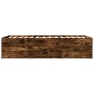 vidaXL Tagesbett mit Schubladen Räuchereiche 90x190 cm Holzwerkstoff vidaXL Tagesbett mit Schubladen Räuchereiche 90x190 cm Holzwerkstoff