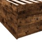 vidaXL Tagesbett mit Schubladen Räuchereiche 90x190 cm Holzwerkstoff vidaXL Tagesbett mit Schubladen Räuchereiche 90x190 cm Holzwerkstoff