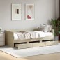 vidaXL Tagesbett mit Schubladen Sonoma-Eiche 100x200 cm Holzwerkstoff vidaXL Tagesbett mit Schubladen Sonoma-Eiche 100x200 cm Holzwerkstoff