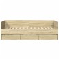 vidaXL Tagesbett mit Schubladen Sonoma-Eiche 100x200 cm Holzwerkstoff vidaXL Tagesbett mit Schubladen Sonoma-Eiche 100x200 cm Holzwerkstoff
