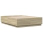 vidaXL Bettgestell Sonoma-Eiche 120x190 cm Holzwerkstoff vidaXL Bettgestell Sonoma-Eiche 120x190 cm Holzwerkstoff