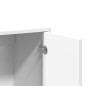vidaXL Sideboard Weiß 60x31x70 cm Holzwerkstoff vidaXL Sideboard Weiß 60x31x70 cm Holzwerkstoff