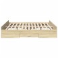 vidaXL Bettgestell mit Schubladen Sonoma-Eiche 200x200cm Holzwerkstoff vidaXL Bettgestell mit Schubladen Sonoma-Eiche 200x200cm Holzwerkstoff