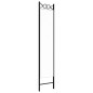 vidaXL 3-tlg. Paravent Weiß 120x200 cm Stoff vidaXL 3-tlg. Paravent Weiß 120x200 cm Stoff