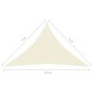 vidaXL Sonnensegel 160 g/m² Creme 4x4x5,8 m HDPE vidaXL Sonnensegel 160 g/m² Creme 4x4x5,8 m HDPE