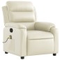 vidaXL Massagesessel Creme Kunstleder vidaXL Massagesessel Creme Kunstleder