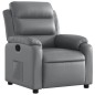 vidaXL Relaxsessel Grau Kunstleder vidaXL Relaxsessel Grau Kunstleder