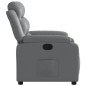 vidaXL Relaxsessel Grau Kunstleder vidaXL Relaxsessel Grau Kunstleder