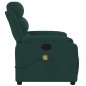 vidaXL Massagesessel Dunkelgrün Samt vidaXL Massagesessel Dunkelgrün Samt