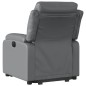 vidaXL Relaxsessel mit Aufstehhilfe Grau Kunstleder vidaXL Relaxsessel mit Aufstehhilfe Grau Kunstleder