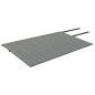 WPC Terrassendielen mit Zubehör Braun und Grau 40 m² 4 m WPC Terrassendielen mit Zubehör Braun und Grau 40 m² 4 m