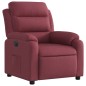 vidaXL Relaxsessel Elektrisch Weinrot Stoff vidaXL Relaxsessel Elektrisch Weinrot Stoff