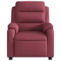 vidaXL Relaxsessel Elektrisch Weinrot Stoff vidaXL Relaxsessel Elektrisch Weinrot Stoff
