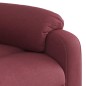 vidaXL Relaxsessel Elektrisch Weinrot Stoff vidaXL Relaxsessel Elektrisch Weinrot Stoff