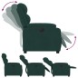 vidaXL Relaxsessel Elektrisch Dunkelgrün Samt vidaXL Relaxsessel Elektrisch Dunkelgrün Samt
